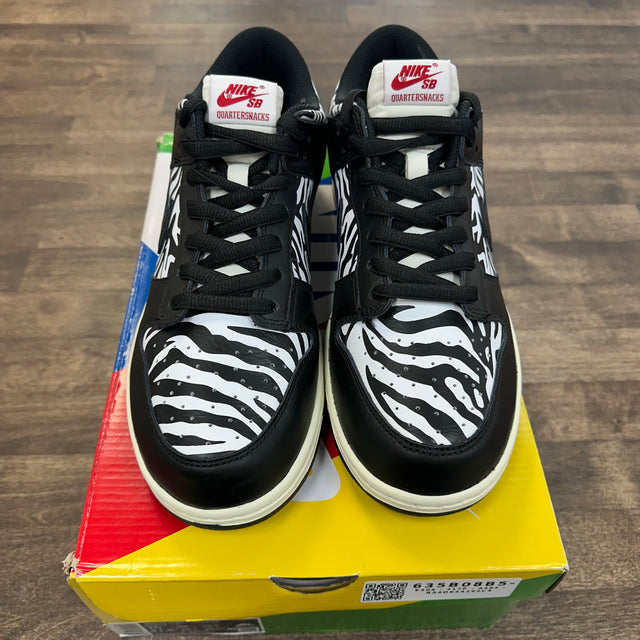Quartersnacks Zebra SB Dunk Low (USED)
