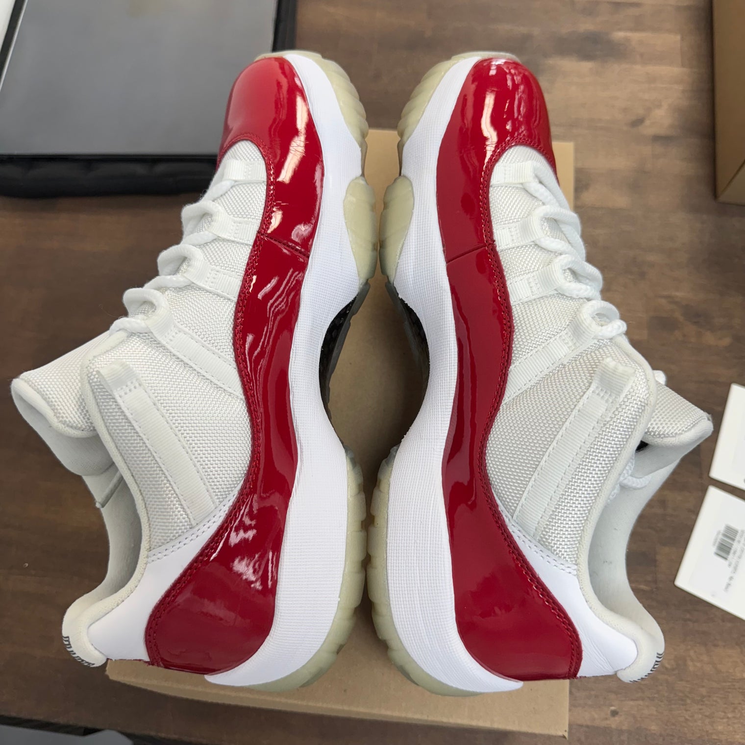 Cherry Jordan 11 Low (USED, No Box)
