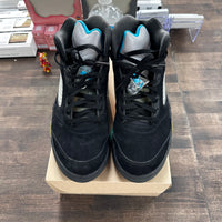 Aqua Jordan 5 (USED, No Box)