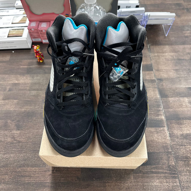 Aqua Jordan 5 (USED, No Box)