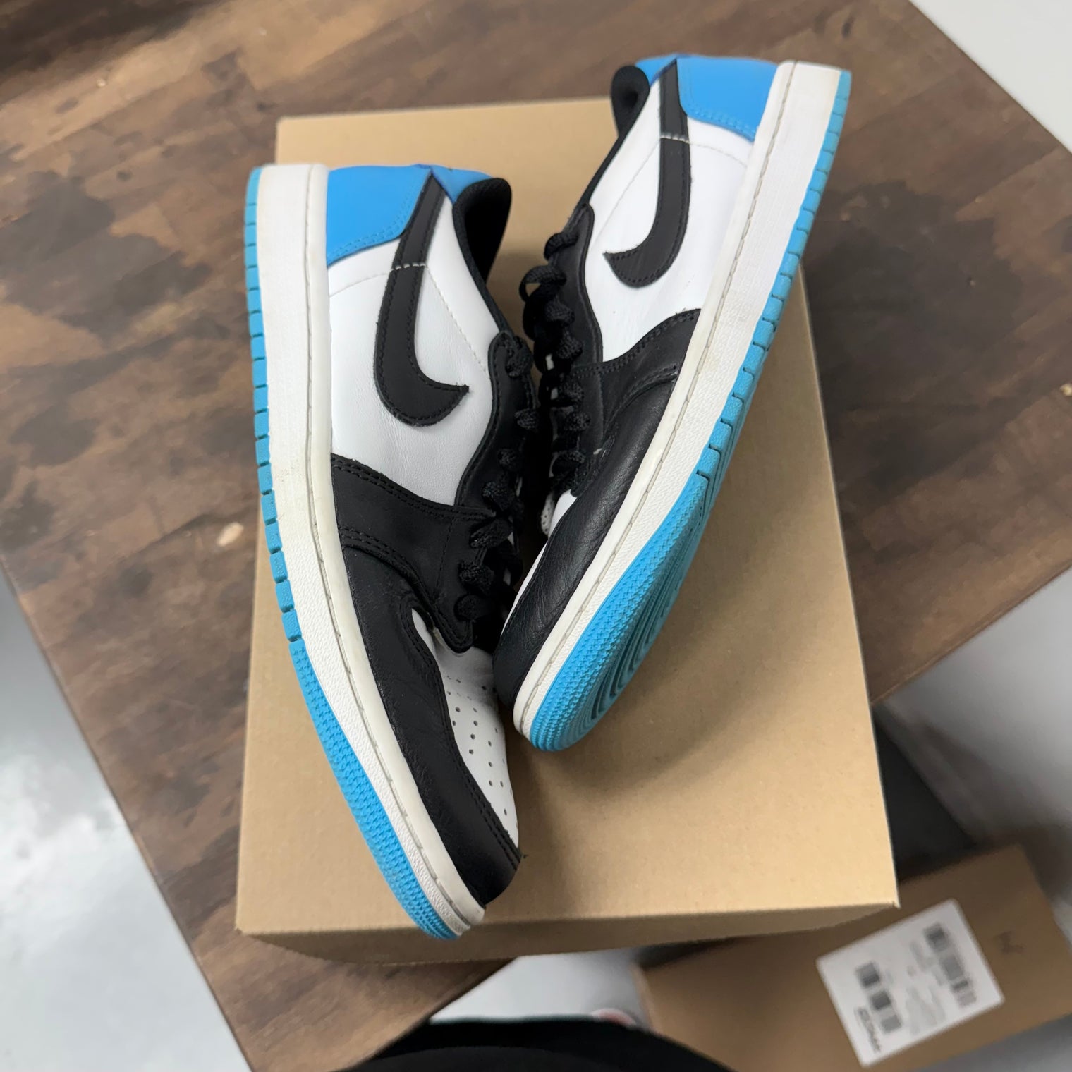 Powder Blue Jordan 1 Low OG (USED, No Box)