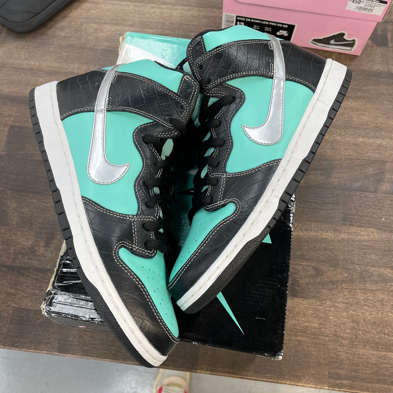 Nike Dunk High Diamond Supply Co. (Like New)