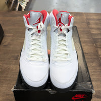 Fire Red Silver Tongue Jordan 5 Retro (2020) (USED)
