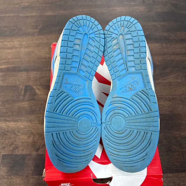 University Blue Athletic Department Nike Dunk Low (USED)