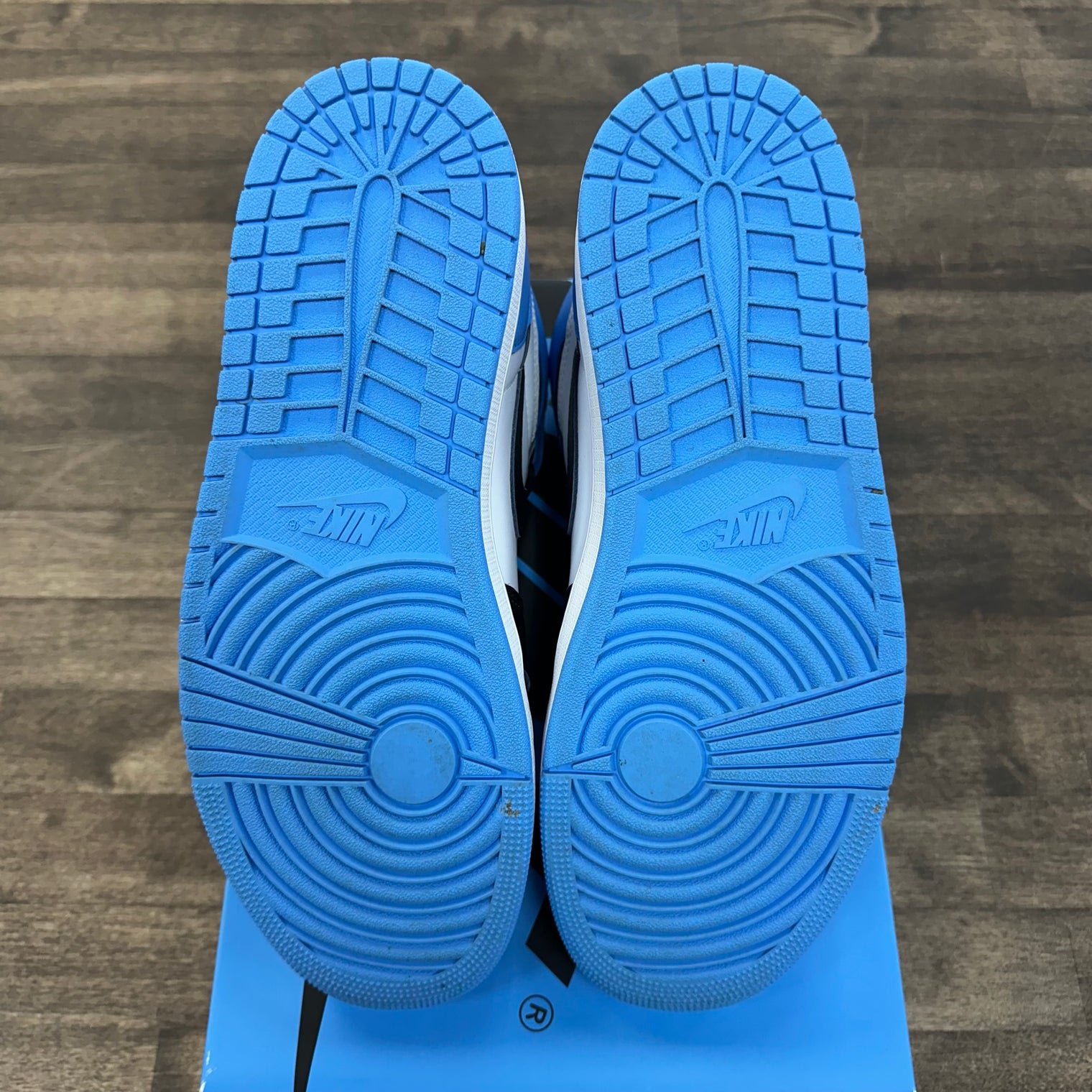 UNC Toe Jordan 1 High (USED)