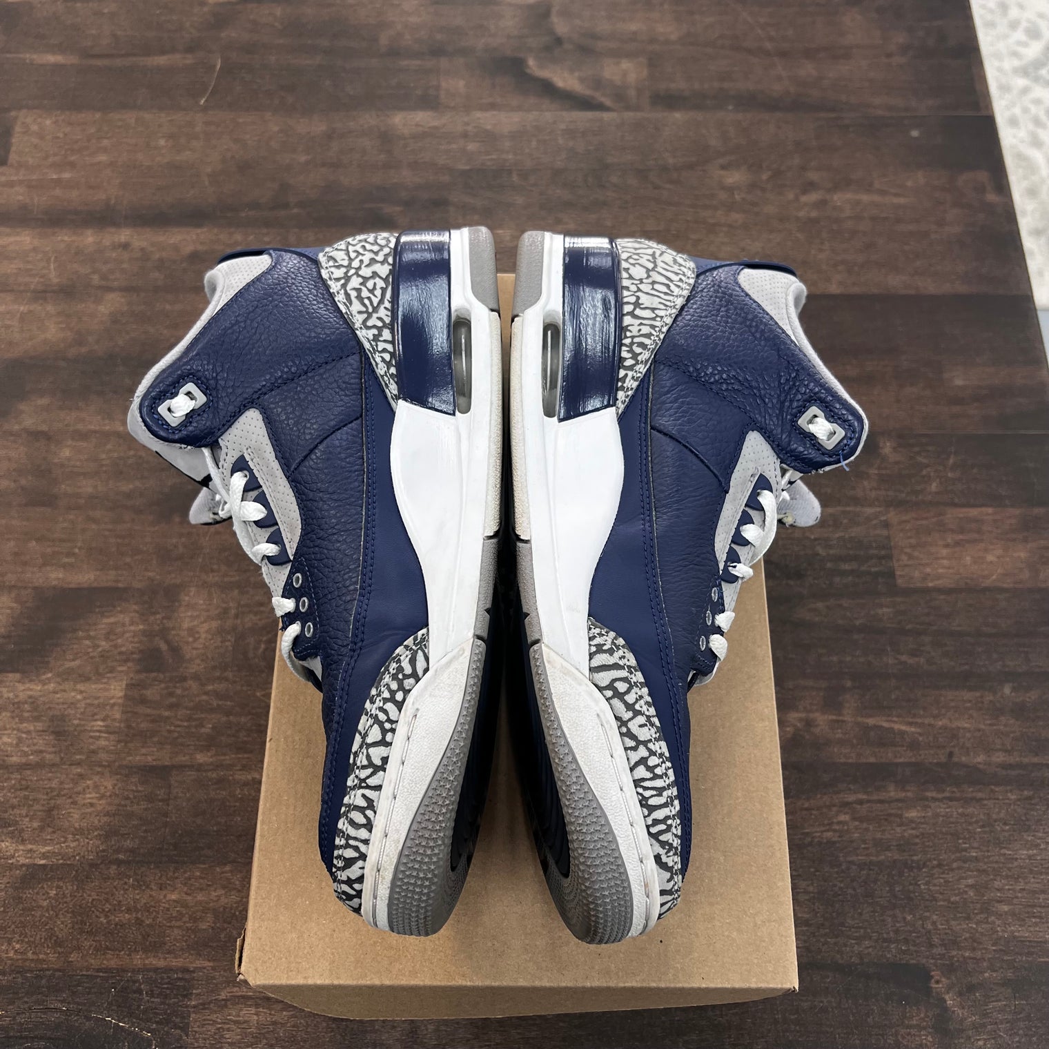Georgetown Jordan 3 (USED, No Box)