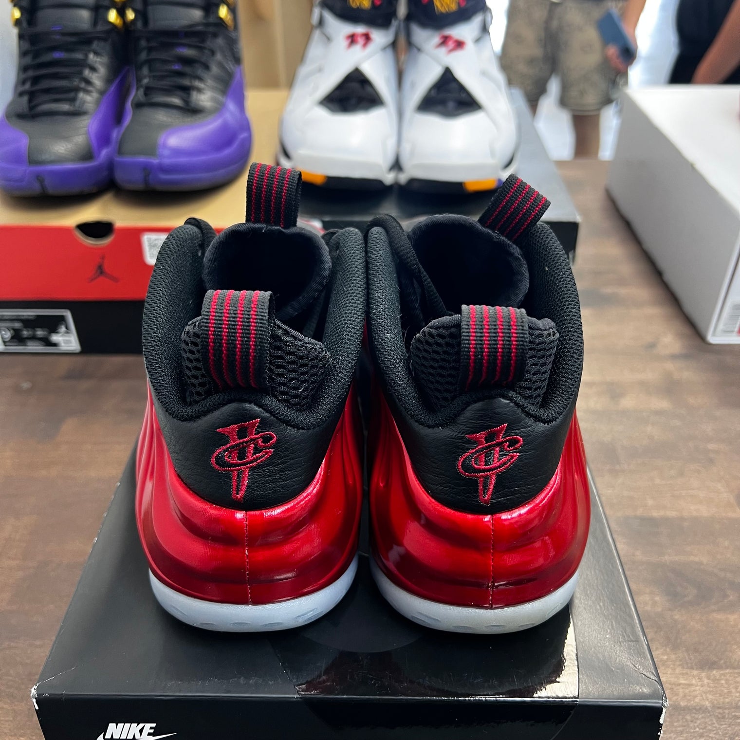 Metallic Red Nike Foamposite One (2023) (USED)
