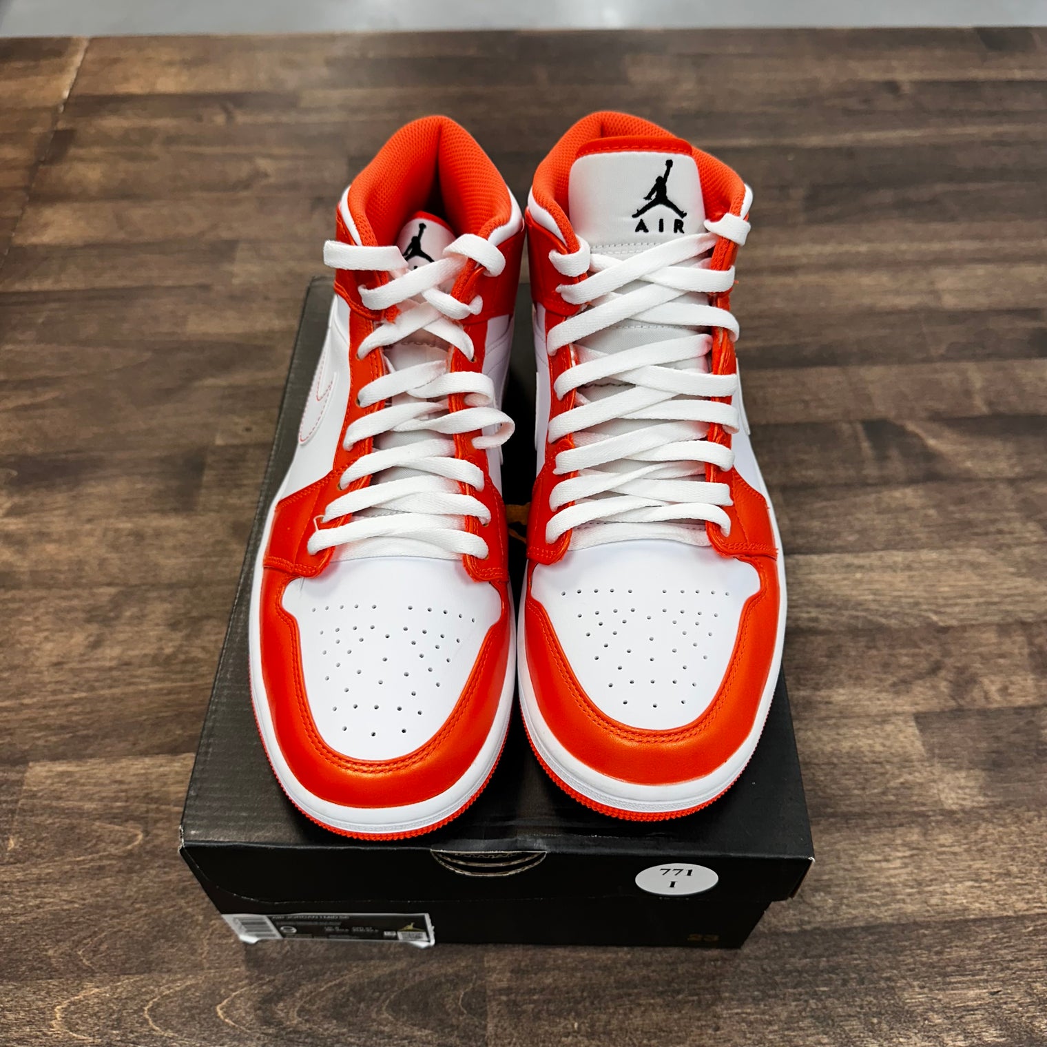 Metallic Orange Jordan 1 Mid (USED)