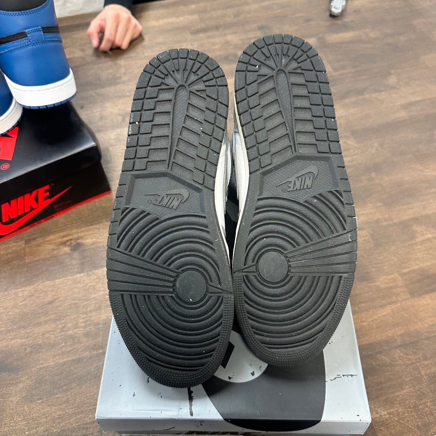 Washed Black Jordan 1 High (USED)