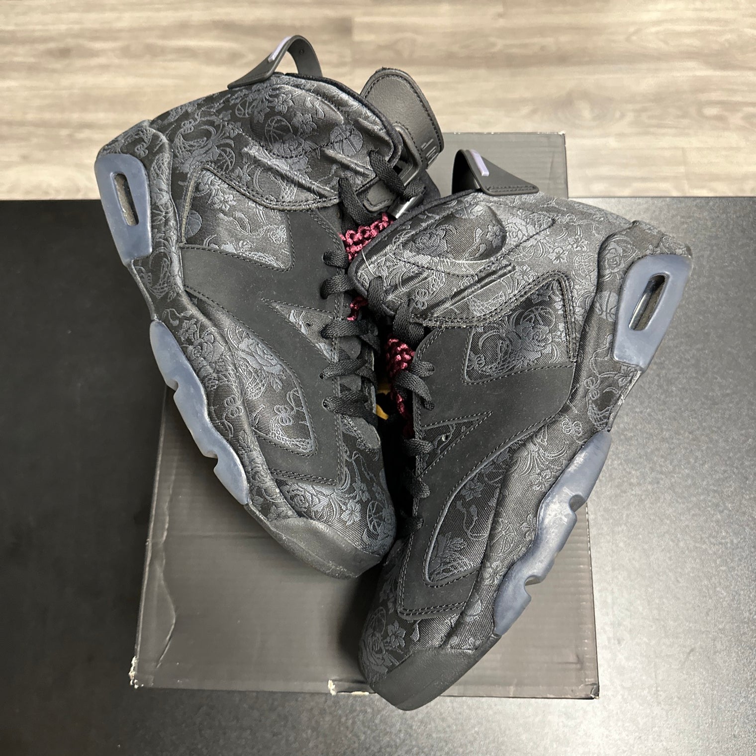 Jordan 6 Singles Day Triple Black (Used)