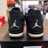 Black Laser Gum Jordan 4 Retro (USED)
