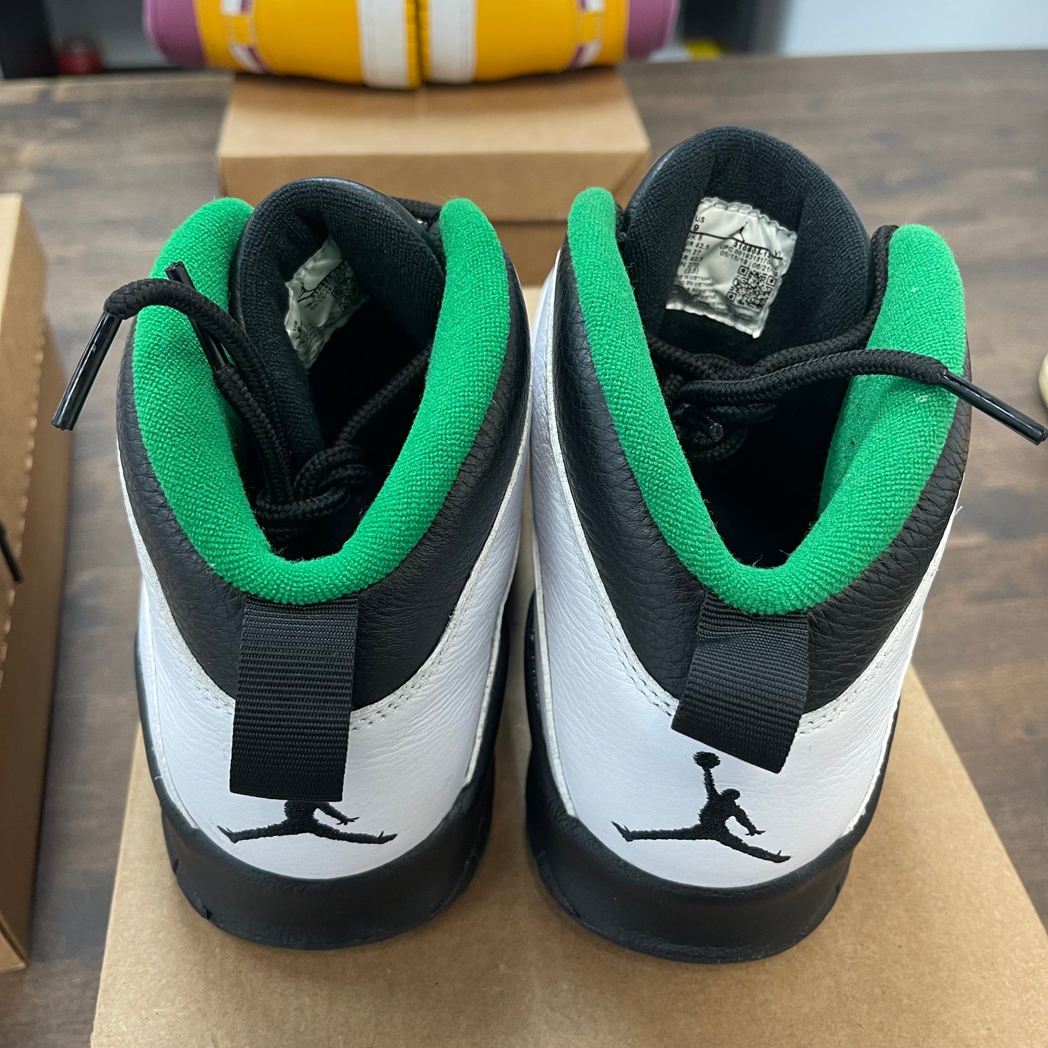 Seattle Jordan 10 (USED,No Box)
