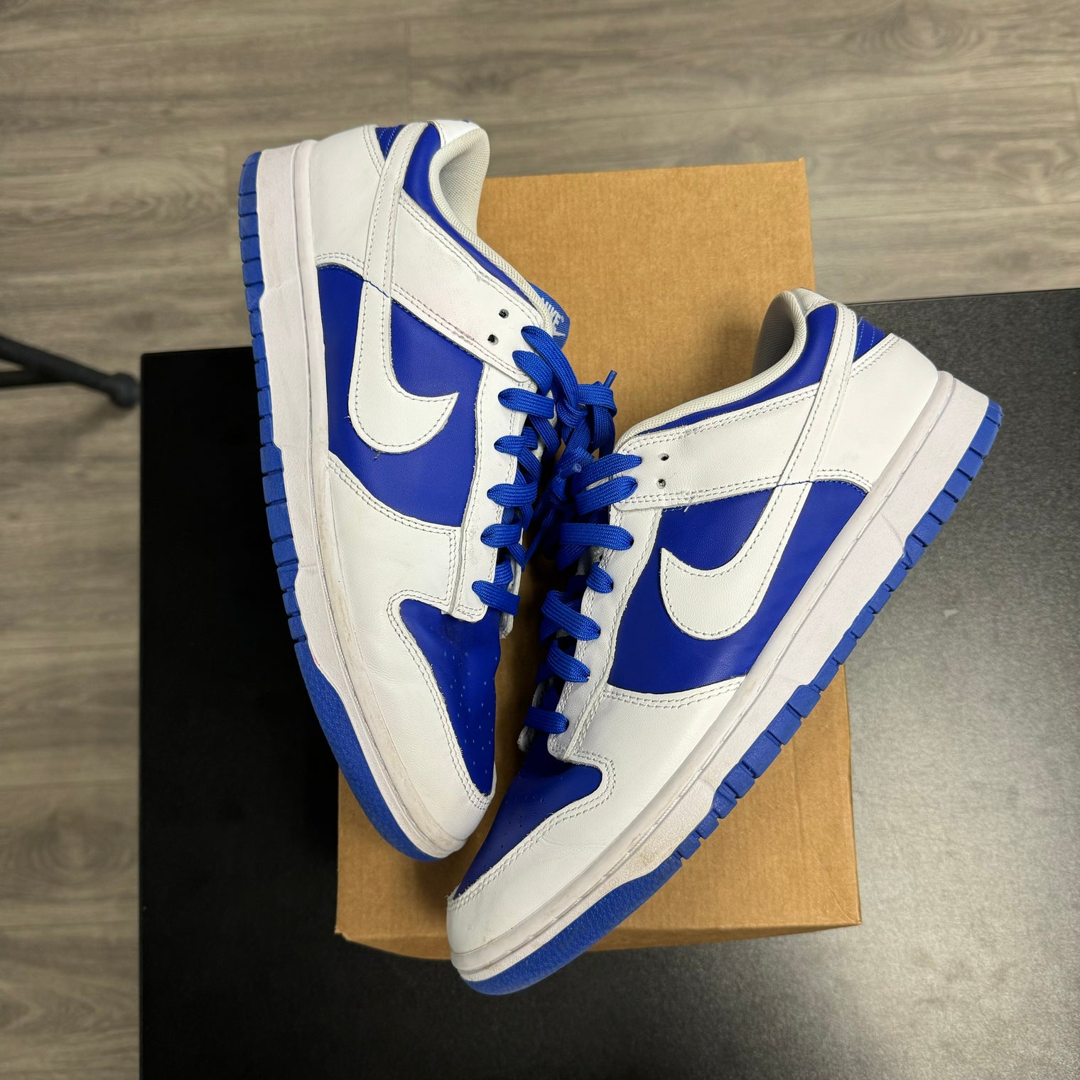 Racer Blue Dunk Low (USED, no box)