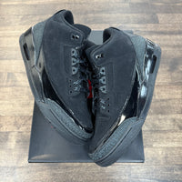 Black Cat Jordan 3 (USED)