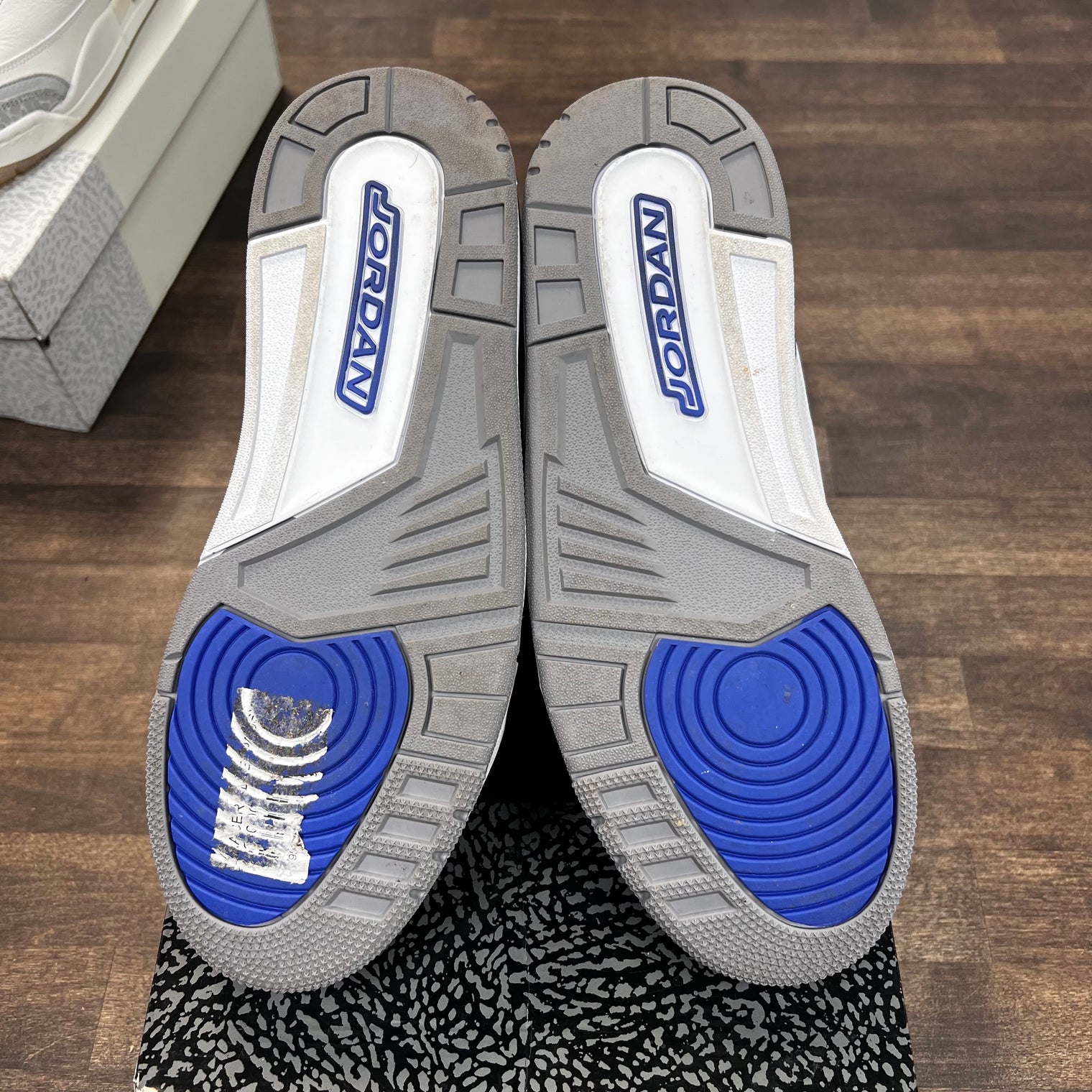 Racer Blue Jordan 3 (USED)