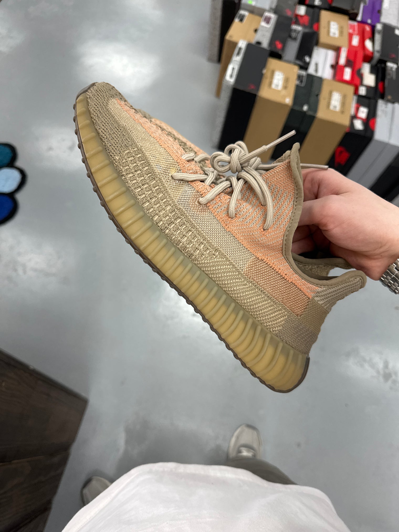 Sand Taupe Yeezy 350 (USED)
