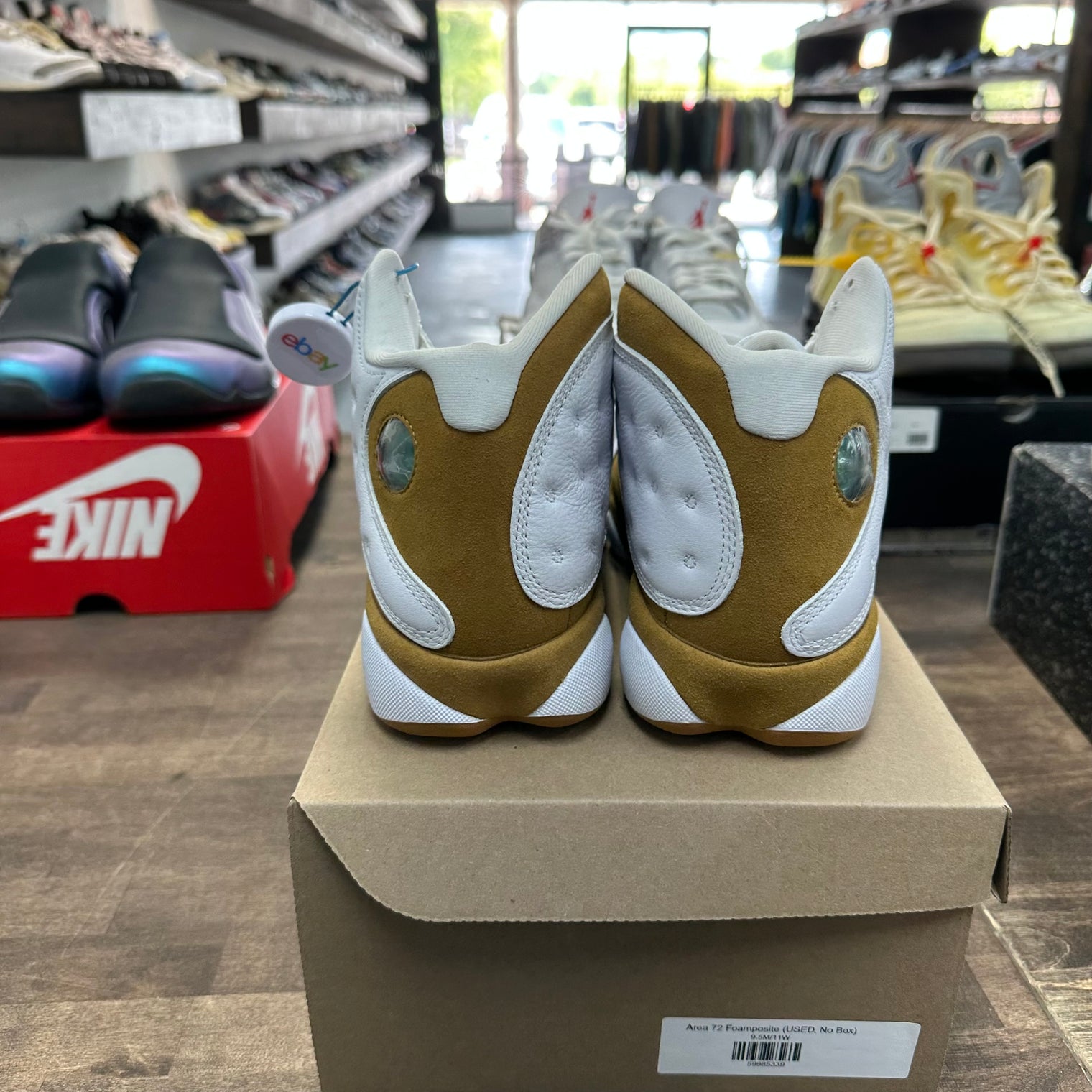 Wheat Jordan 13 Retro (USED, No Box)