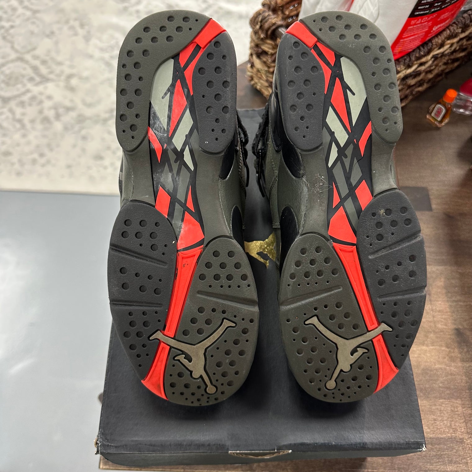 Undefeated Jordan 8 (USED, Replacement Box)