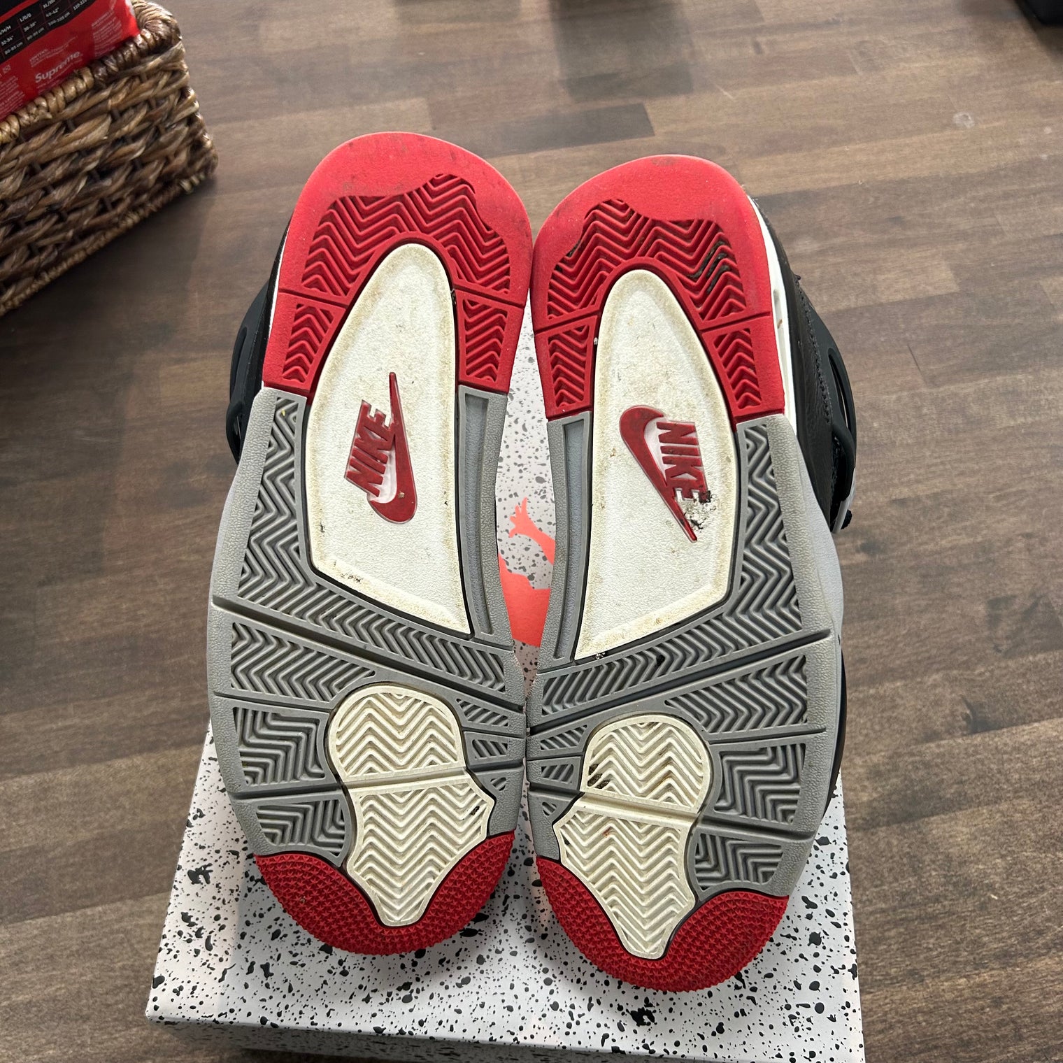 Bred Reimagined Jordan 4 Retro (USED)