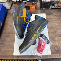 Off-White Black Blue Jordan 2 Low (USED)