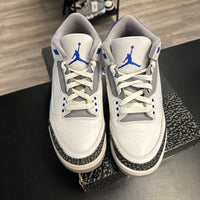 Racer Blue Jordan 3 (USED)