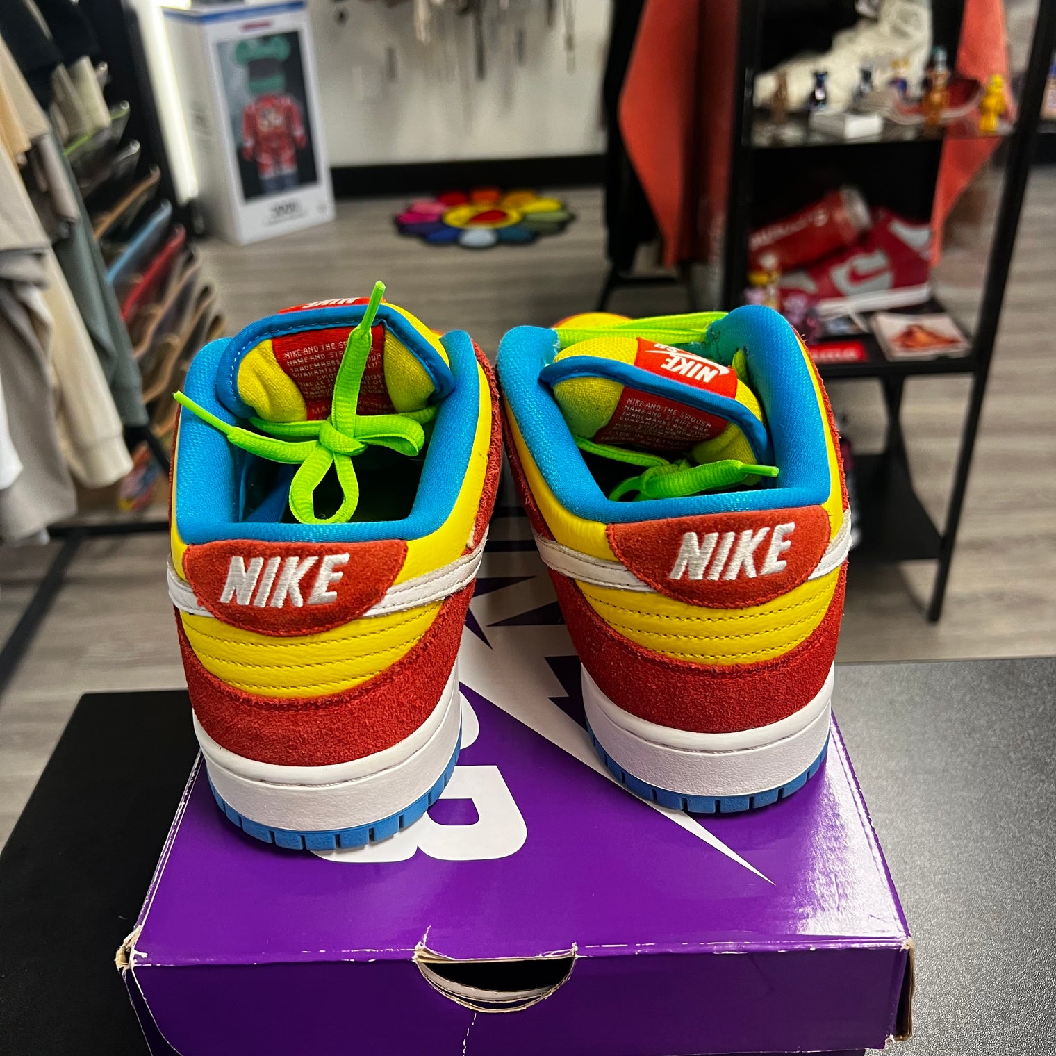 Bart Simpson SB Dunk Low (USED)