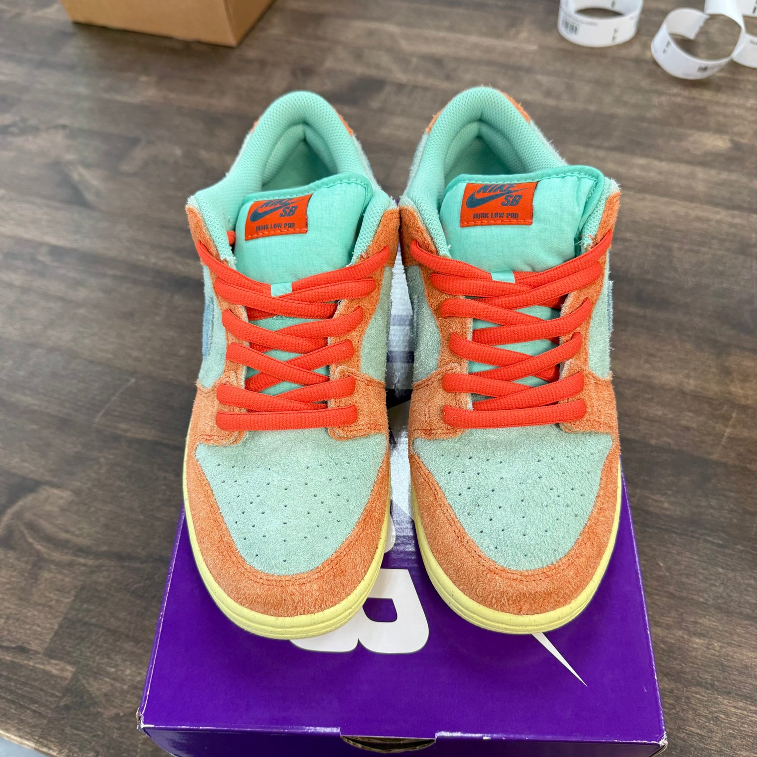 Orange Emerald SB Dunk Low (USED)