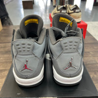Cool Grey Jordan 4 Retro (GS) (USED, No Insoles, No Box)
