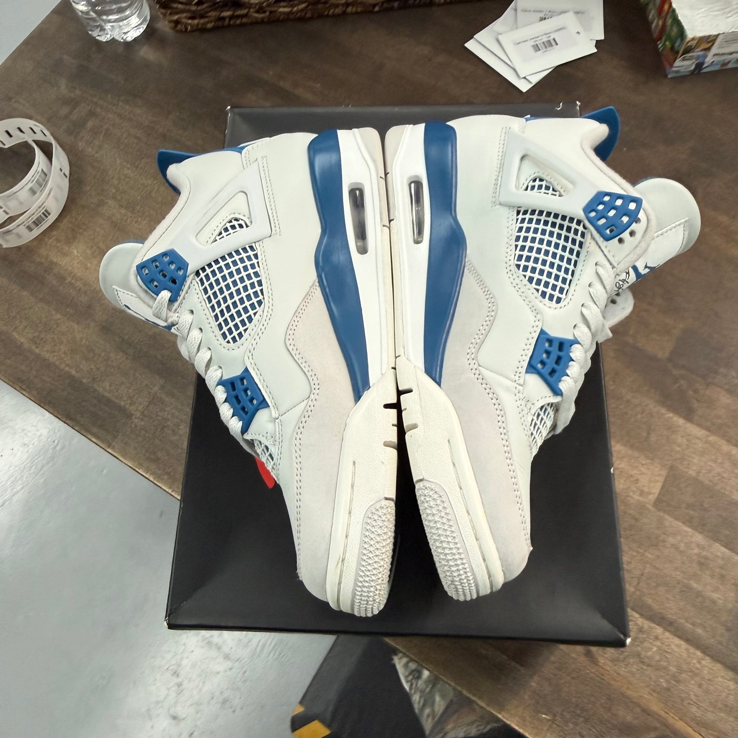 Military Blue Jordan 4 Retro (USED)