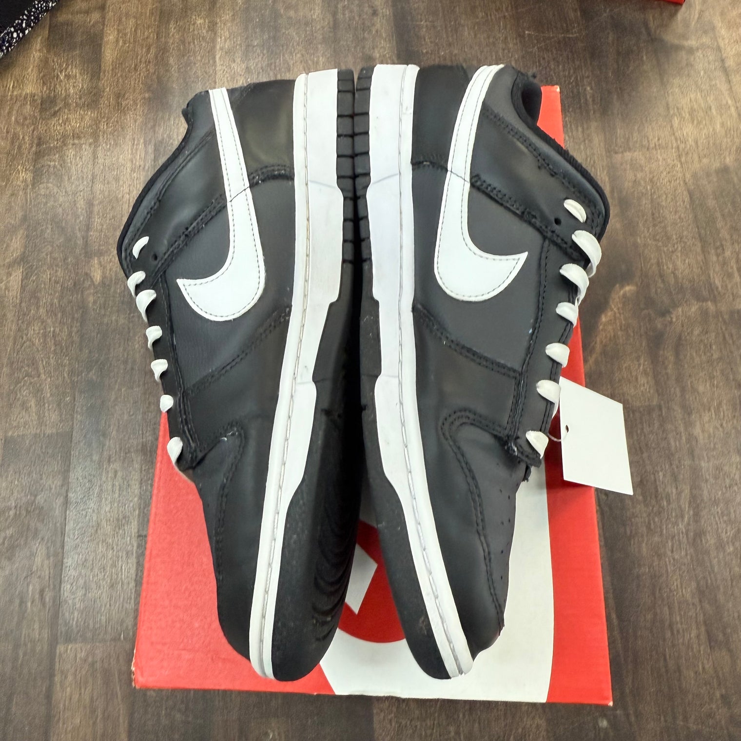 Black White Nike Dunk Low (USED)