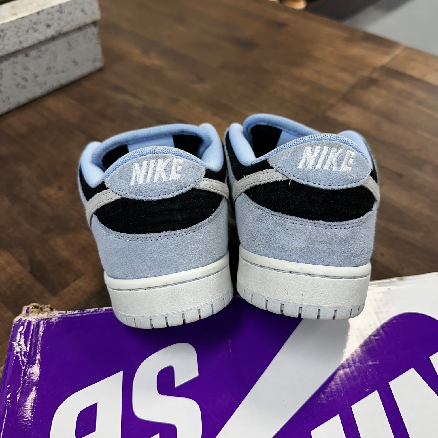Aluminum SB Dunk Low (USED,No Box)