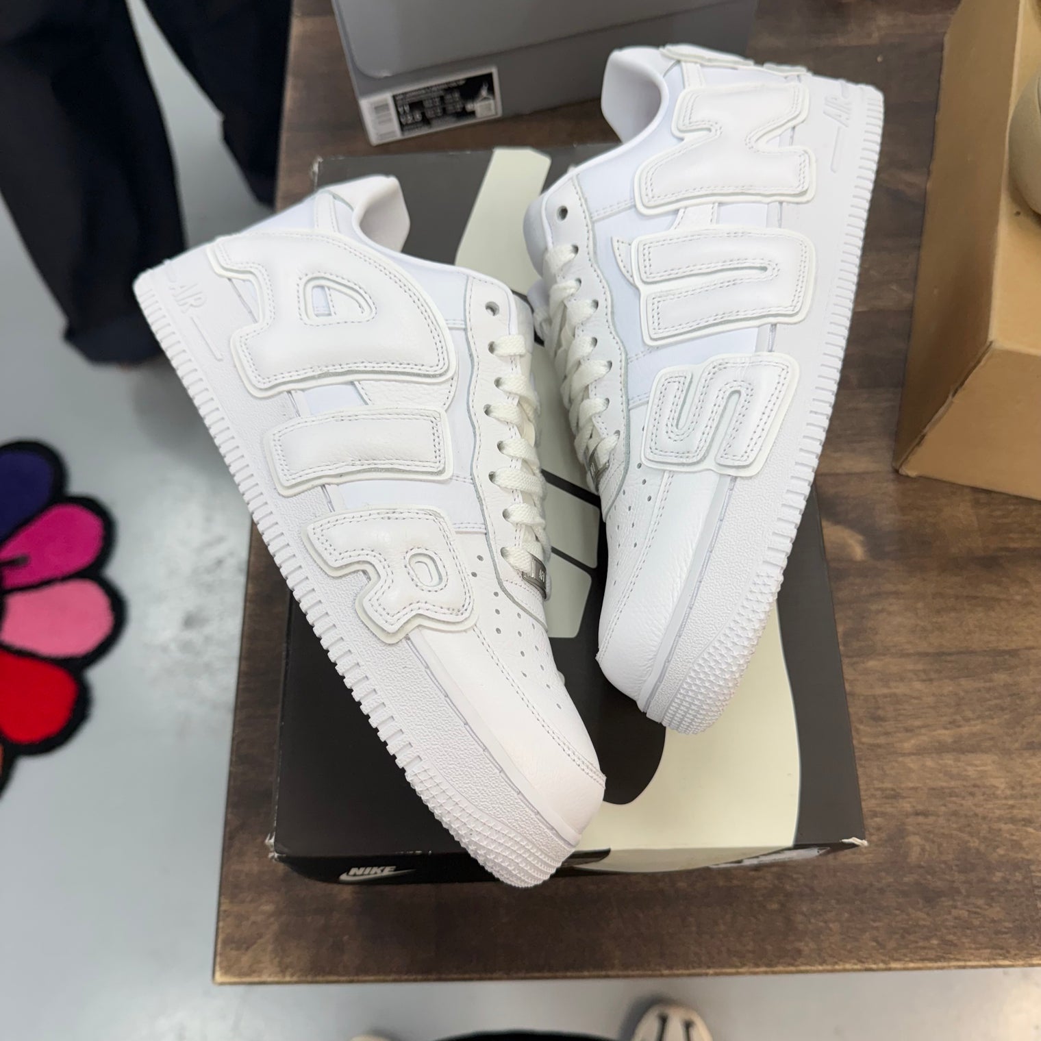 White CPFM Cactus Plant Flea Market Air Force 1 Low (USED)