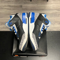 Sport Blue Jordan 3 (USED)