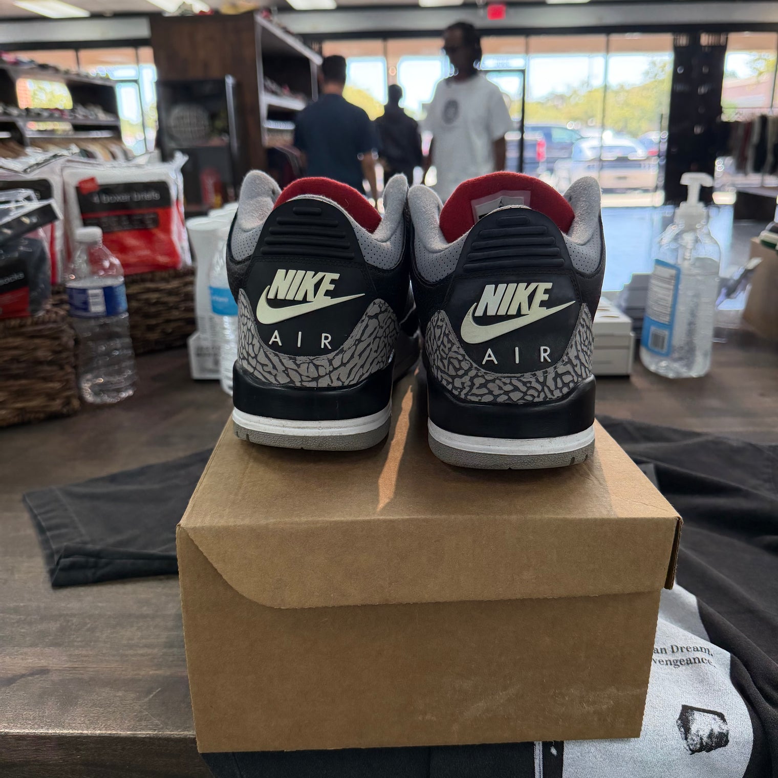 Black Cement Jordan 3 (2018) (USED, No Box)