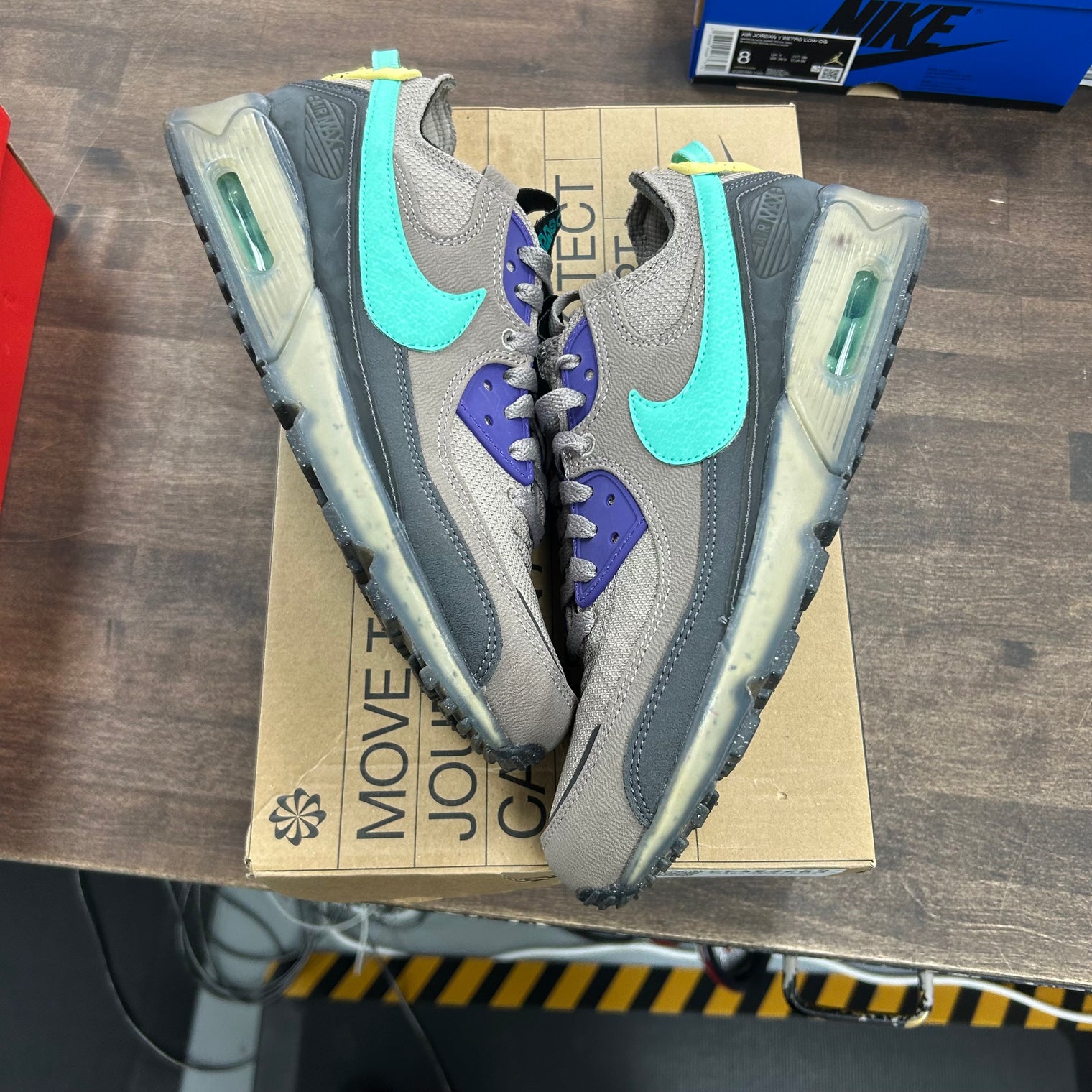 Nike Air Max 90 Terrascape Moon Fossil Light Menta (USED)
