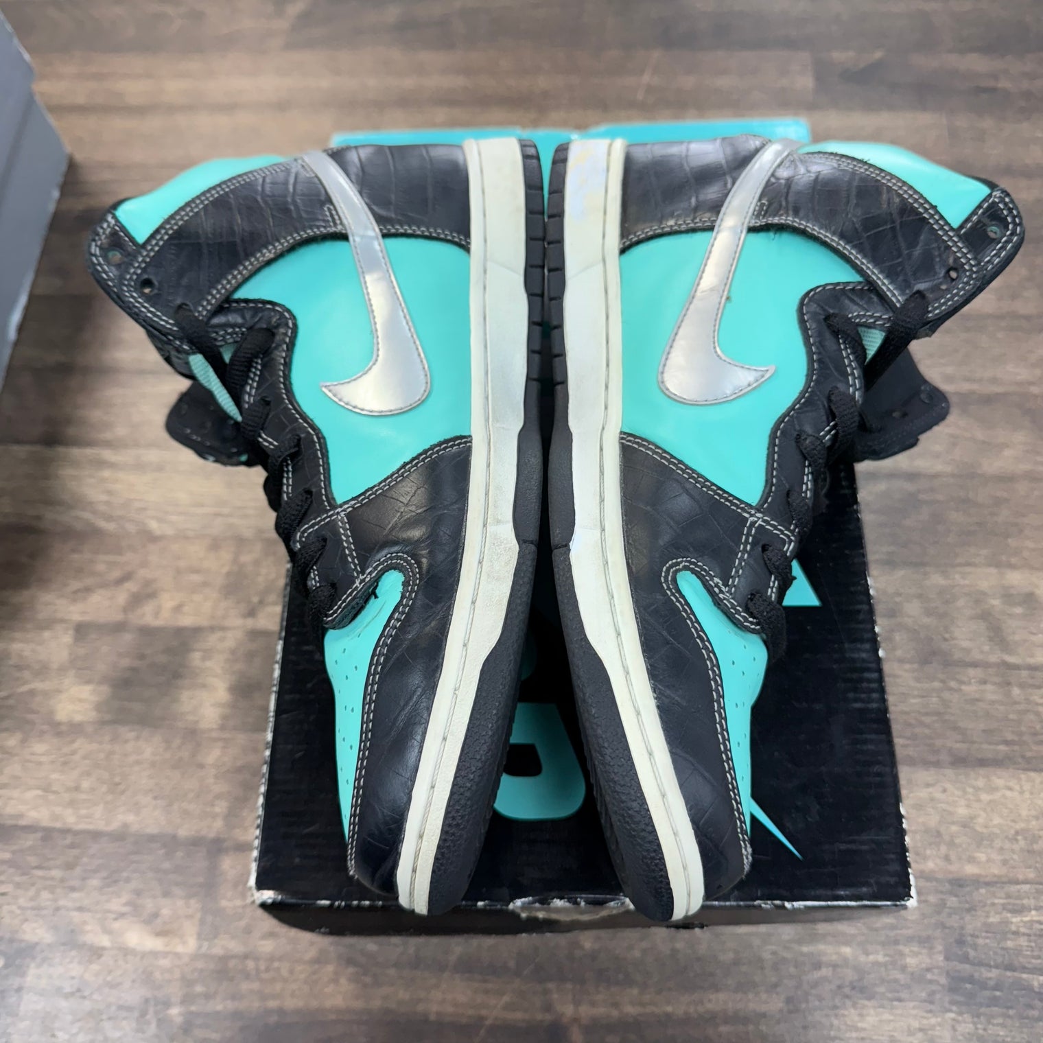 Diamond Supply SB Dunk High (USED, Separation)