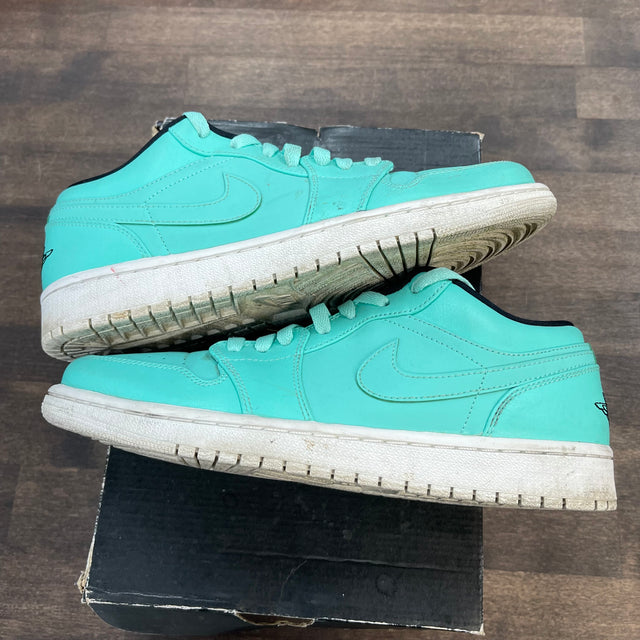 Turquoise Jordan 1 Low (USED)