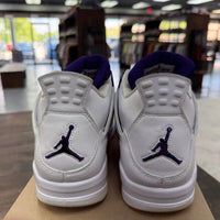 Purple Metallic Jordan 4 Retro (USED, No Box)