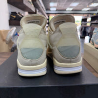 Off-White Sail Jordan 4 (W) (USED, No Box)