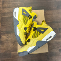 Lightning Jordan 4 Retro (USED, no box)