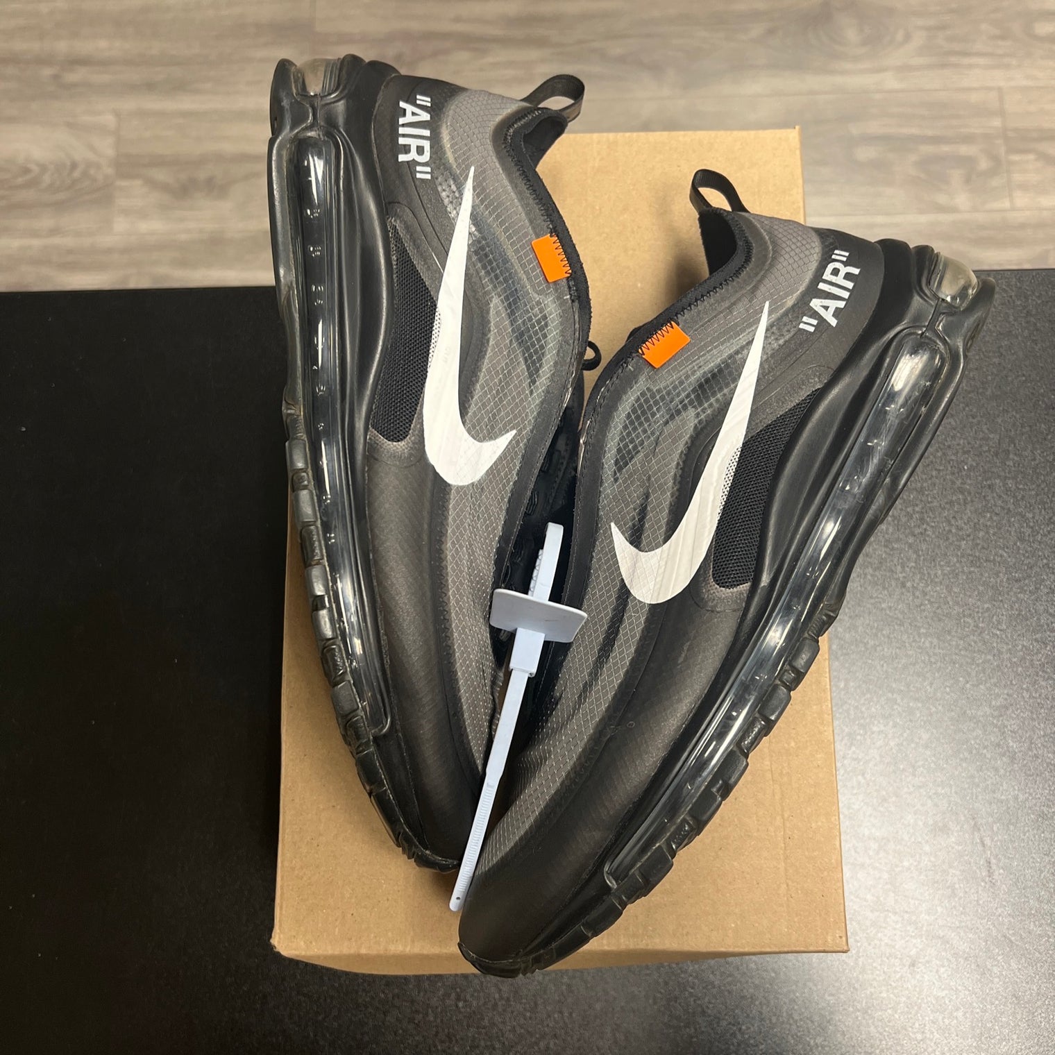 Off-White Air Max 97 Black (USED, no box)