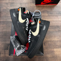 Off White Air Force 1 Black (USED, No Box)