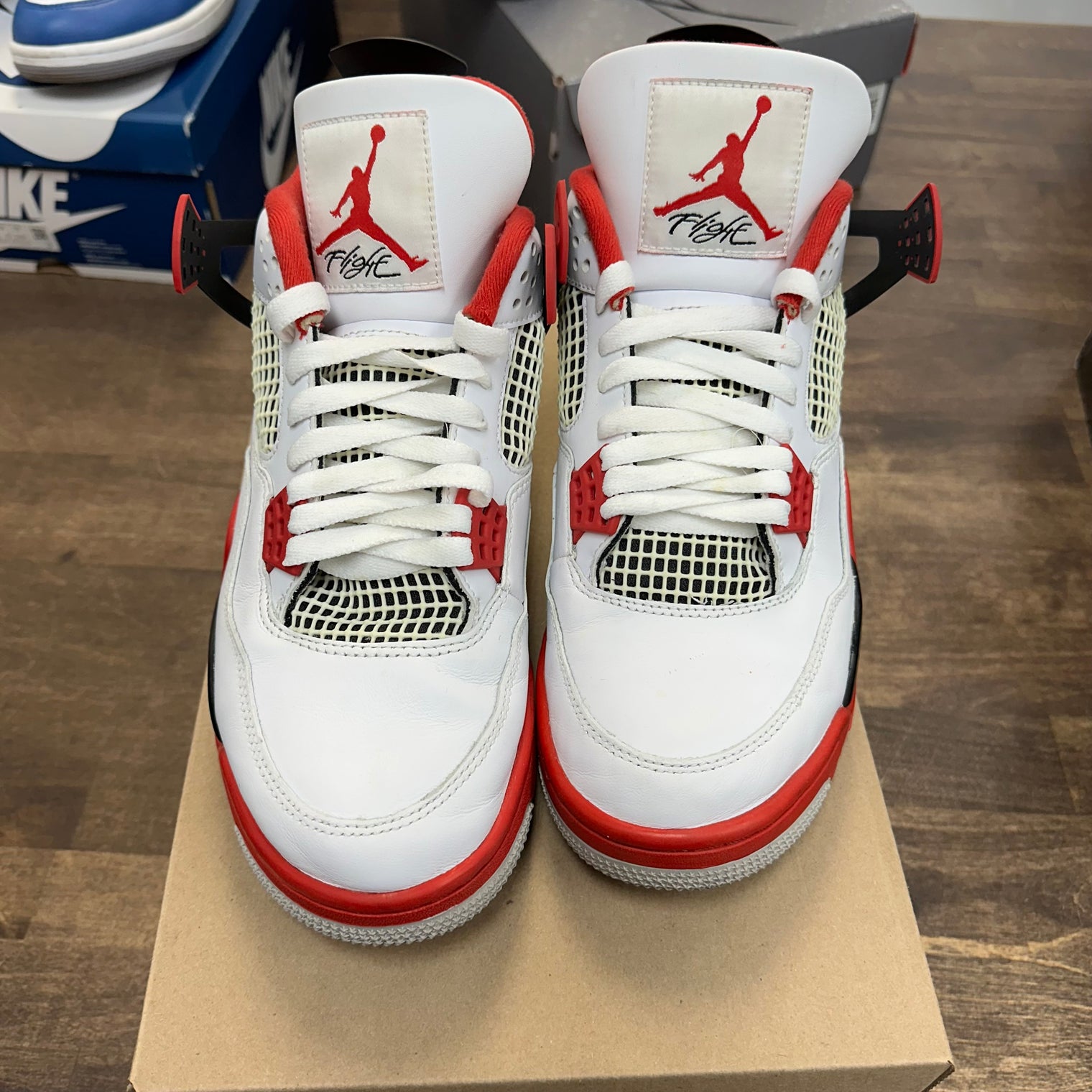 Fire Red Jordan 4 (2020) (USED, No Box)