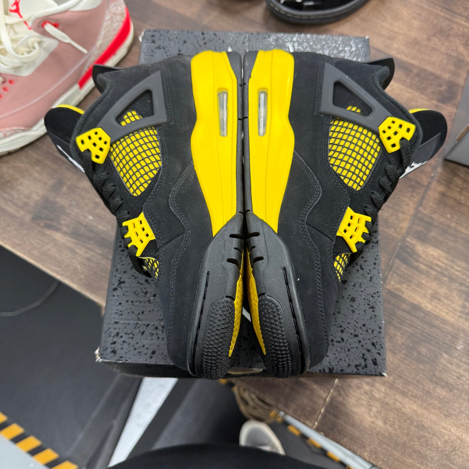 Yellow Thunder Jordan 4 Retro (USED)