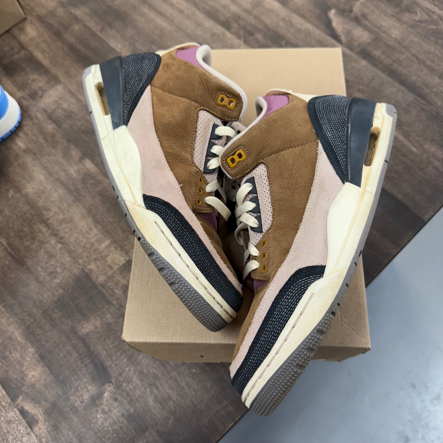 Winterized Jordan 3 Retro (USED, No Box)
