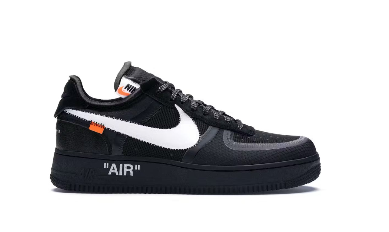 Off-White Black White Nike Air Force 1 Low
