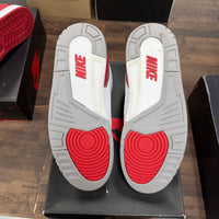 Fire Red Jordan 3 Retro (USED)