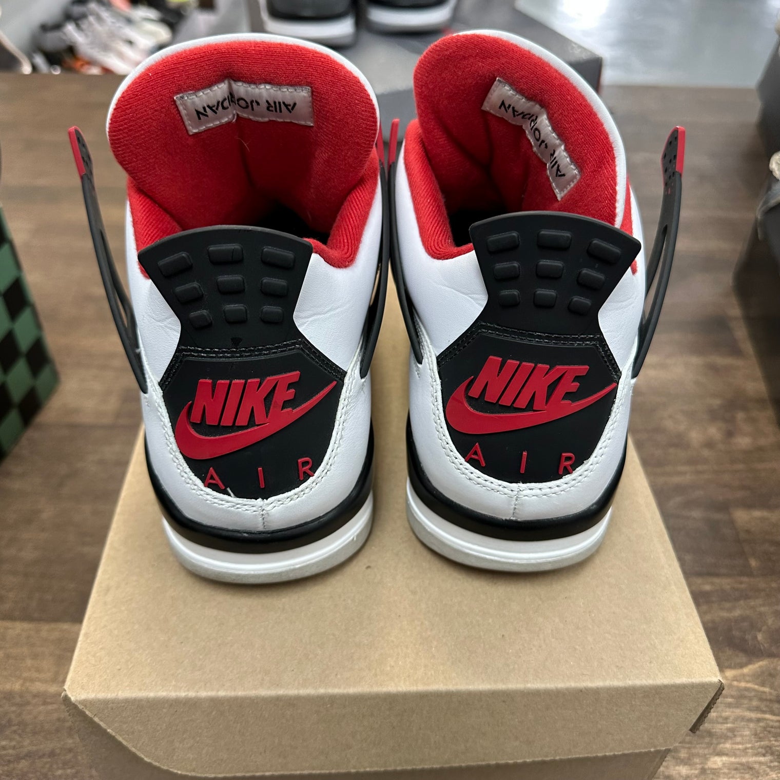 Fire Red Jordan 4 (2020) (USED, No Box)