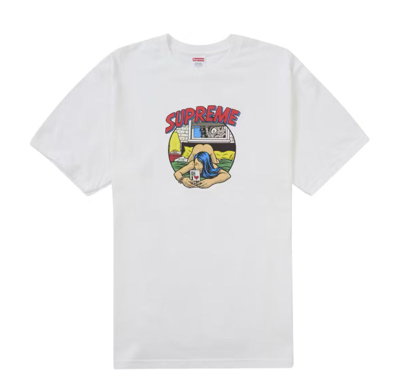 Supreme Bedroom Tee White