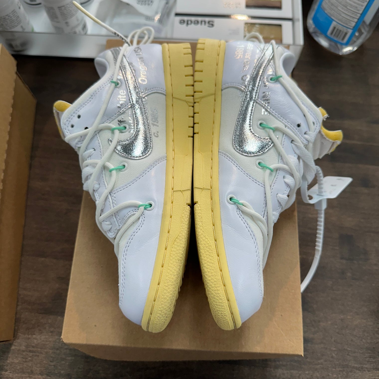 Nike Dunk Low Off-White Lot 1 of 50 (Used, No Box)